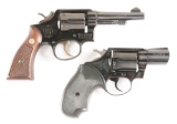 (C+M) Lot of 2: Classic Double Action Revolvers.