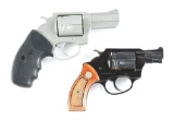 (M) Lot of 2: Charter Arms Snub Nose Double Action Revolvers