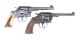 (C) Lot of 2: Pre-War Colt Double Action Revolvers.