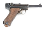 (C) DWM 1920 Commercial Luger Semi-Automatic Pistol.
