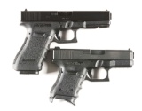 (M) Lot of 2: Two 10mm Glock Semi-Automatic Pistols.