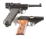 (C) Lot of 2: Nazi Marked Mauser Semi-Automatic Pistols.