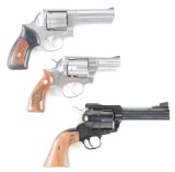 (M) Lot of 3: Ruger Revolvers.
