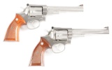 (M) Lot of 2: Ruger Security Six .357 Magnum Double Action Revolvers.