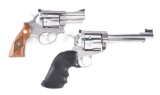 (M) Lot of 2: Ruger Double Action Revolvers.