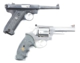 (M) Lot of 2: Ruger Handguns.