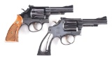 (M) Lot of 2: Smith & Wesson Model 18 & 15-2 Double Action Revolvers.