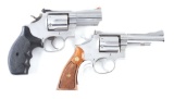 (M) Lot of 2: Smith & Wesson 66-4 and Smith & Wesson 67 Double-Action Revolvers.