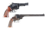 (A+C) Lot of 2: Smith & Wesson Rimfire Handguns.
