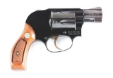 (M) Smith & Wesson Model 38 Airweight Double Action Snub Nose Revolver.