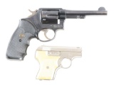 (M) Lot of 2: Smith & Wesson Double Action Revolver & Smith & Wesson 61-2 Pistol.