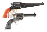 (A+M) Lot of 2: Uberti Revolvers.