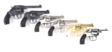 (C) Lot of 6: High Condition Turn of the Century Pocket Revolvers.