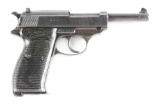 (C) WWII ac 41 Walther P.38 Semi-Automatic Pistol.