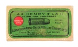 Remington UMC Amuntion .44 Henry Rim Fire Cartridges.