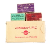 Lot of 4: Boxes of Ammunition.