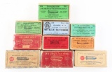 Lot of 10: Boxes of Various Ammunition.
