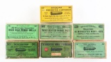 Lot of 7: Boxes of Winchester and Remington  Ammunition.