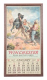 Fine Winchester 1917 Complete Calendar (Framed).