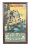 Winchester Winchester 1928 Complete Calendar (Framed).