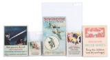 Lot of 5: Multicolor Winchester Cardboard Countertop Advertising Pieces.