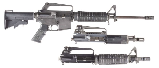 (N) COLT AR-15 A2 SPORTER II HOST GUN WITH REGISTERED MACHINE GUN SEAR (FULLY TRANSFERABLE).