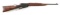 (C) WINCHESTER MODEL 1895 DELUXE LEVER ACTION SADDLE RING CARBINE (1925).