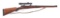 (C) PRE-WAR PAUL MOSSIERS MANNLICHER TYPE MAUSER SPORTING RIFLE.