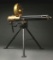 (M) MIKE SUCHKA PRODUCED REPRODUCTION COLT MODEL 1874 GATLING BATTERY GUN ON STEEL TRIPOD.