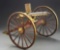 (M) RARE FURR MINIATURE 1874 GATLING GUN WITH CARRIAGE SERIAL NUMBER 1 MANUFACTURED 1973.