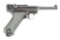 (C) Mauser byf 41 Black Widow Luger Semi-Automatic Pistol.