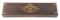 AN ELABORATE MARQUETRY INLAID WALNUT CASE FOR A FRENCH PERCUSSION SHOTGUN CIRCA 1840.