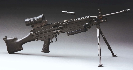 (N) INCREDIBLY RARE MODERN MILITARY FN HERSTAL “MINI-MI” MACHINE GUN (PRE-86 DEALER SAMPLE).