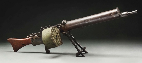 (N) FINE ATTRACTIVE GERMAN WORLD WAR I MAXIM MG 08/15 MACHINE GUN (CURIO AND RELIC).