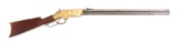 (A) SUPERB MARTIAL 1860 HENRY RIFLE IDENTIFIED AND ENGRAVED TO CIVIL WAR VETERAN.