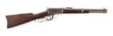(C) Winchester Model 1892 Lever Action Trapper Carbine (1908).