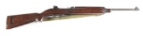 (C) US INLAND M1 CARBINE SEMI-AUTOMATIC RIFLE (1942).