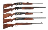 (M) EXTREMELY RARE (LESS THAN 30 MADE!) SET OF 5 BOXED REMINGTON 180TH ANNIVERSARY FIREARMS.