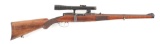 (C) Steyr-Mannlicher M1905 Sporter Bolt Action Rifle with Scope.