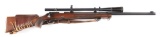 (C) WINCHESTER MODEL 52B BOLT ACTION RIFLE WITH SCOPE & SLING (1948).