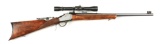 (M) Browning Model B78 Hi-Wall Single Shot Rifle with Scope.