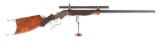 (C) Scoped Stevens 44-1/2 Model 52 Single Shot Rifle with Extra Barrel.