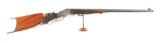 (C) Stevens 44 - 1/2 Action Model 49 Single Shot Schutzen Rifle.