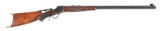 (C) Exceptional Winchester Model 1885 Hi-Wall Deluxe .40-90 SS Single Shot Rifle (1907).