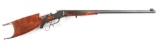 (C) Winchester Hi-Wall Takedown Schuetzen Rifle.