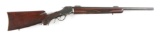 (C) Winchester Hi-Wall Thick Wall Custom Single Shot Rifle.