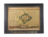 Exquisite UMC Framed Cartridge Store Display Board.