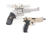 (M) Lot of 2: Cased Sig Sauer Mosquito & Smith & Wesson Model 657-1 Double Action Revolver.