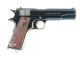(C) Colt Model 1911 US Army Semi-Automatic Pistol (1918).