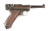 (C) 1908 BULGARIAN LUGER SEMI-AUTOMATIC PISTOL WITH HOLSTER.